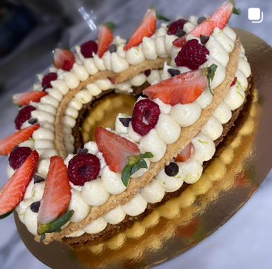 Heart cake