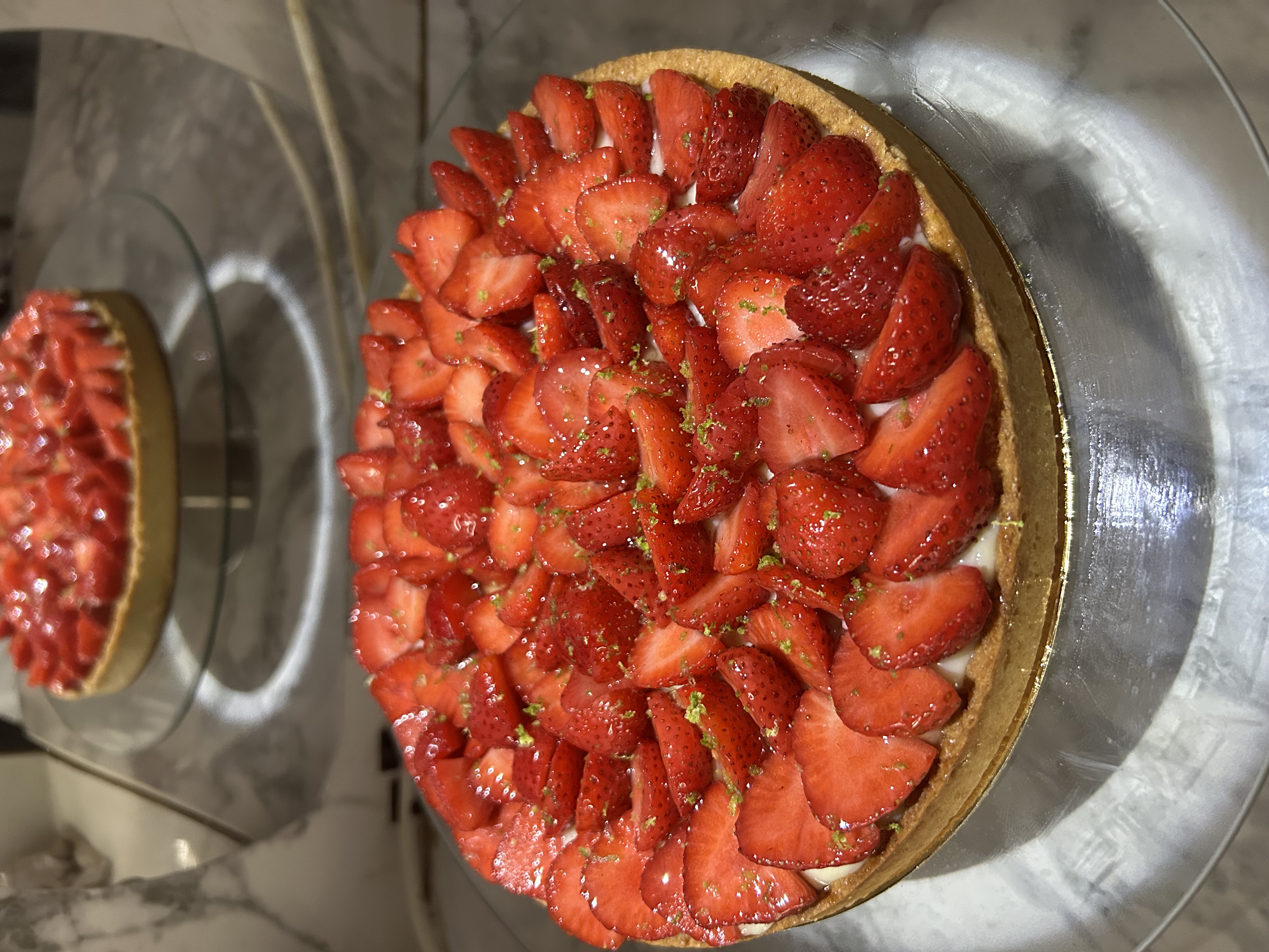 tarte aux fraises